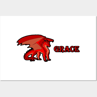 Grace Dragon Posters and Art